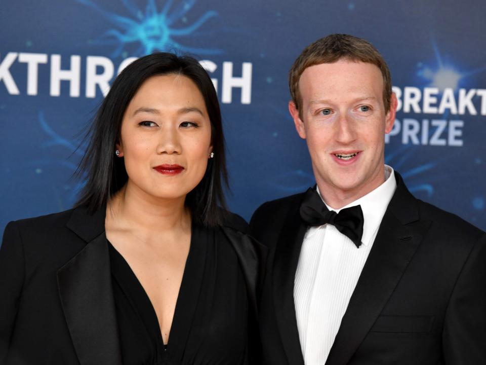 mark zuckerberg priscilla chan facebook