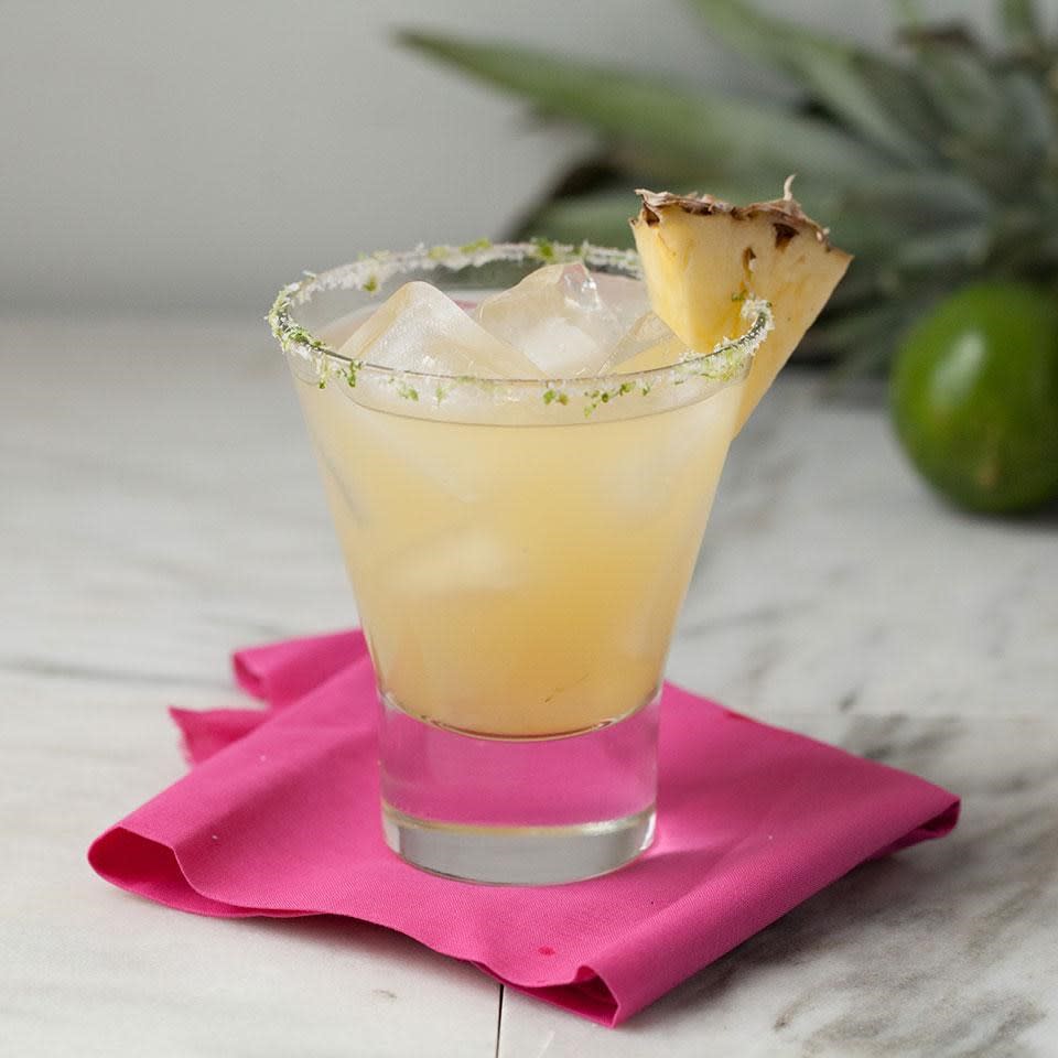 Pineapple Margaritas with No Added Sugar