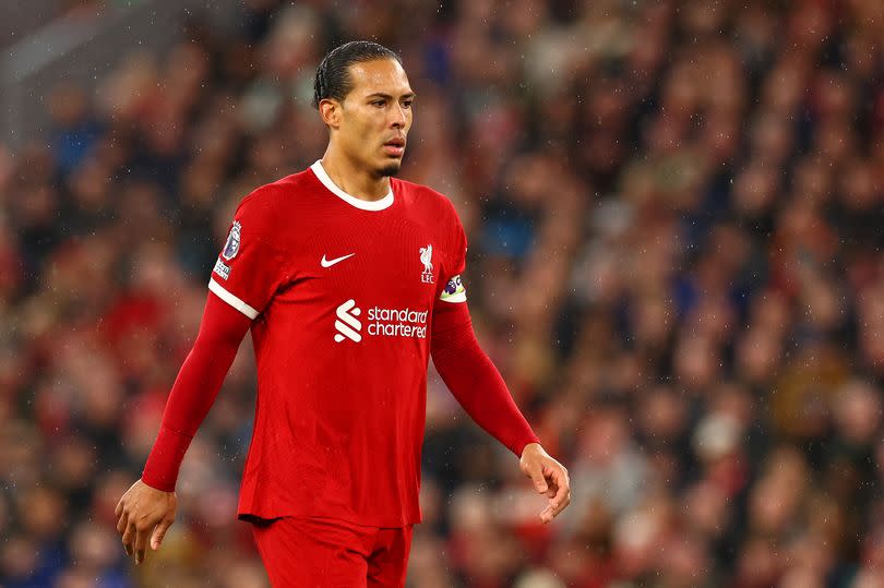 Virgil van Dijk's current Liverpool contract will expire next year