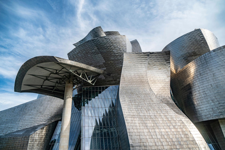 The Guggenheim Museum in Bilbao, Spain. - Credit: Frank Rumpenhorst/picture-alliance/dpa/AP