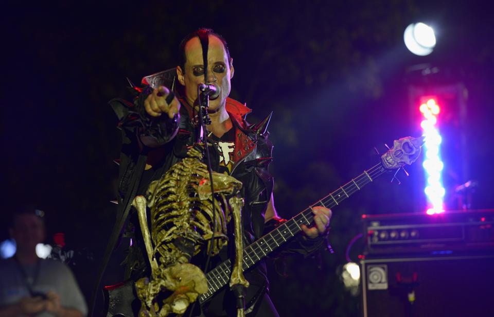 Jerry Only of the Misfits at the 2014 Gibson Brands AP Music Awards at the Rock and Roll Hall of Fame and Museum in Cleveland.