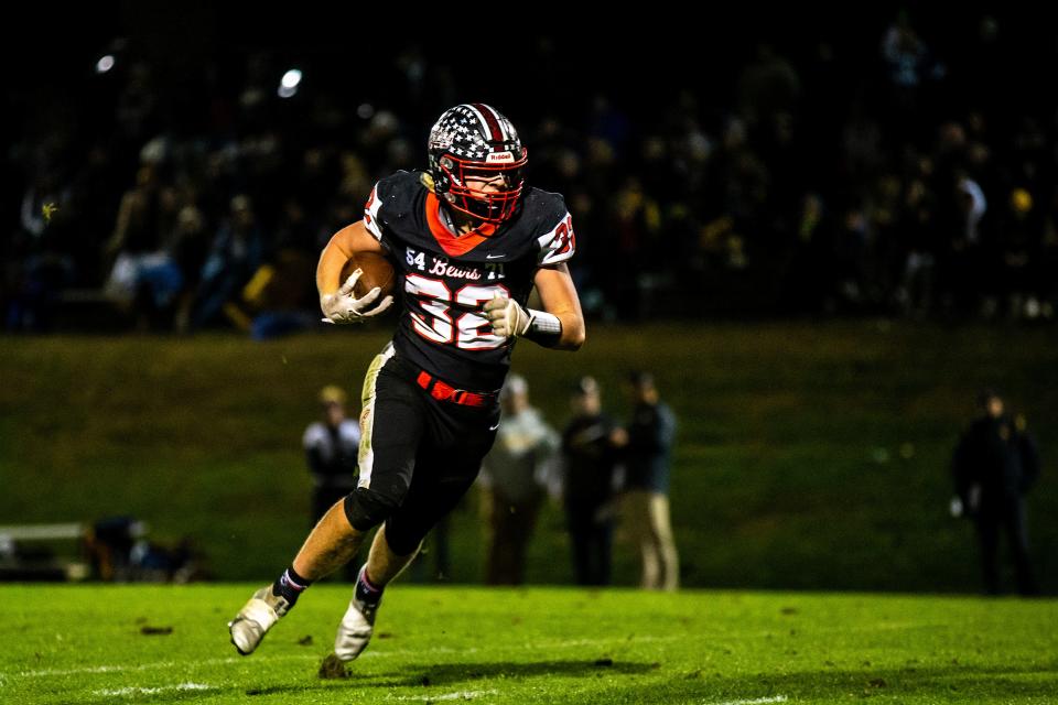 West Branch RB Andy Henson has rushed for 933 yards and 20 touchdowns this season.