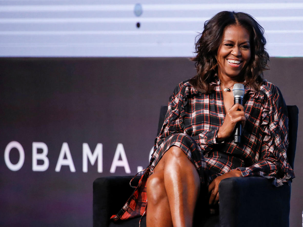 Michelle Obama: REUTERS/Kamil Krzaczynski