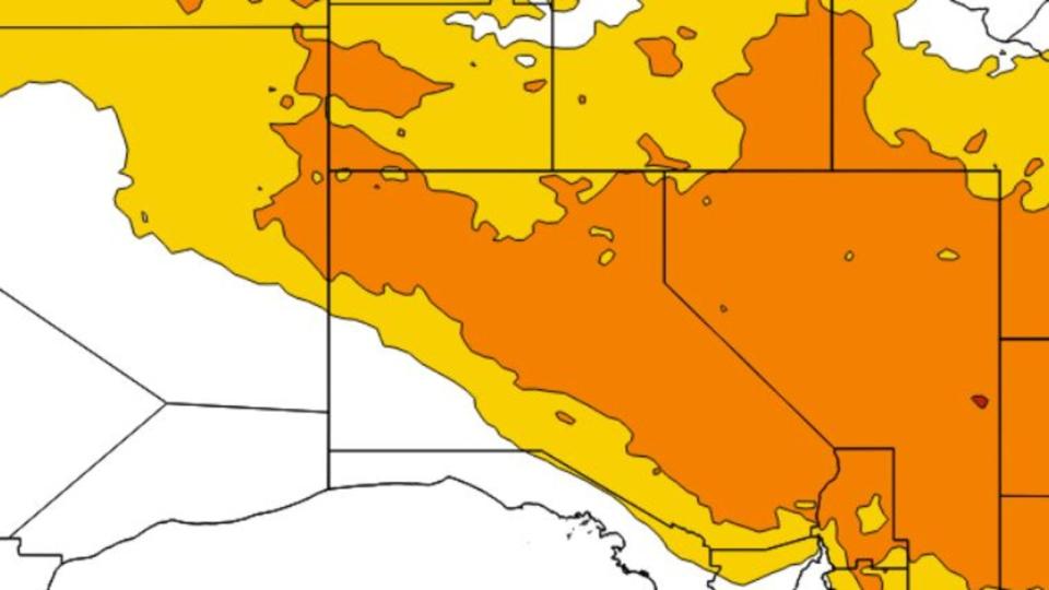 Heatwave in SA. Picture BoM.JPG