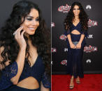 Die entzückende Vanessa Hudgens zeigte diese Woche auf dem „Grease: Live“-Event in Hollywood im süßen Cut-out-Kleid von Rebecca Vallance ihren noch entzückenderen Bauch, der uns fast, aber nur fast von ihrem sensationellen Styling abgelenkt hätte. Wow! (15. Juni 2016, Bilder: Getty Images)