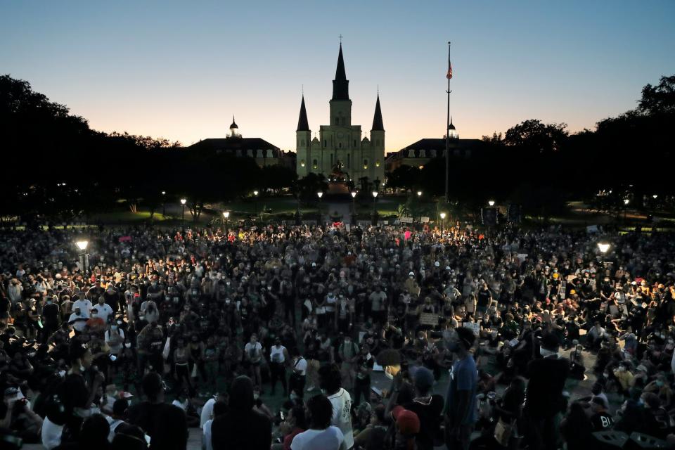 New Orleans protests