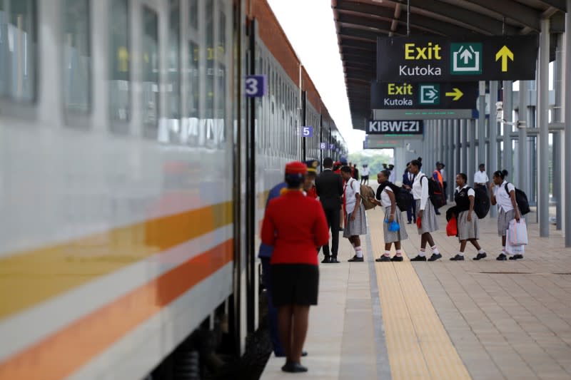 The Wider Image: Some Kenyans say Chinese-built railway leaves them in the dust