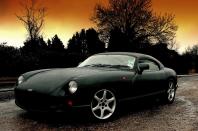<p>For a tiny company like TVR, the Cerbera was a triumph. It was the brand's first 2+2 and under its fiberglass hood resided a V-8 designed and built in-house. It's <a href="https://www.roadandtrack.com/car-culture/a25685083/the-tvr-cerbera-used-a-truly-strange-v8/" rel="nofollow noopener" target="_blank" data-ylk="slk:a wacky engine;elm:context_link;itc:0;sec:content-canvas" class="link ">a wacky engine</a>, with a 75-degree bank between its pairs of cylinders, two-valve heads, and a flat-plane crank. No, you won't find another with those specs. This 4.2-liter, dubbed the Speed Eight, made 360 hp and <a href="https://www.roadandtrack.com/car-culture/classic-cars/a28622197/tvr-cerbera-v8-sound/" rel="nofollow noopener" target="_blank" data-ylk="slk:a wicked noise;elm:context_link;itc:0;sec:content-canvas" class="link ">a wicked noise</a>. Later 4.5-liter cars made 420 hp. As ever, usual TVR warnings—poor build quality, suspect reliability, tricky handling—apply, but the Cerbera is still very compelling. Easily one of the best cars the company ever built. </p>