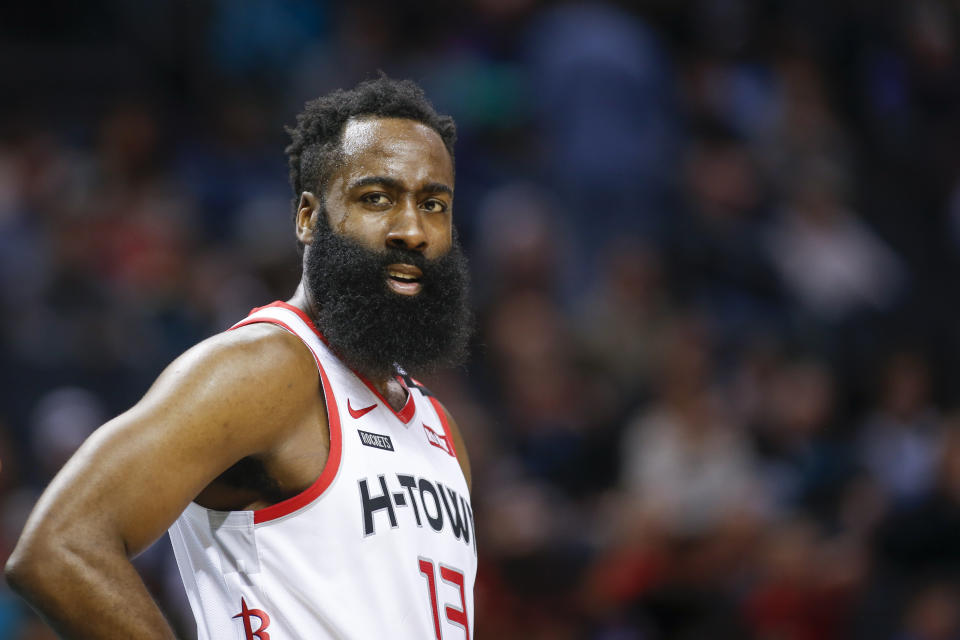 While surprising, Harden's explanation makes more sense than the alternative. (AP Photo/Nell Redmond)