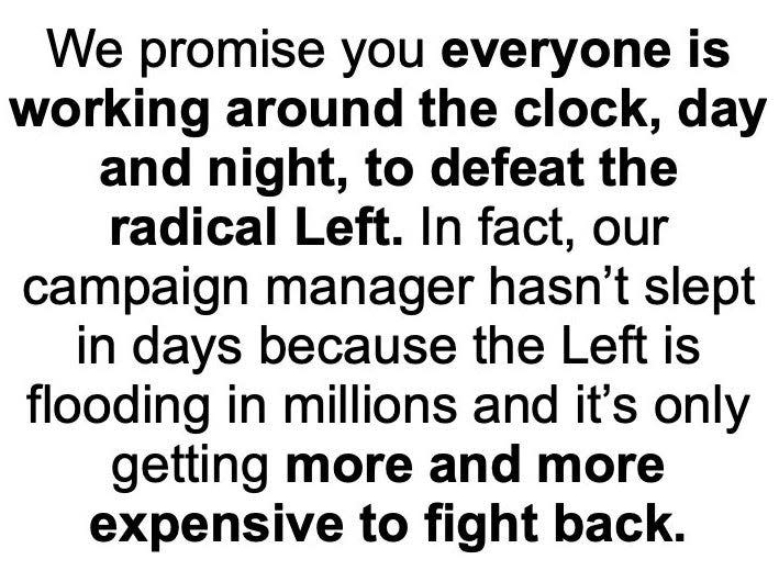 Marco Rubio fundraising email