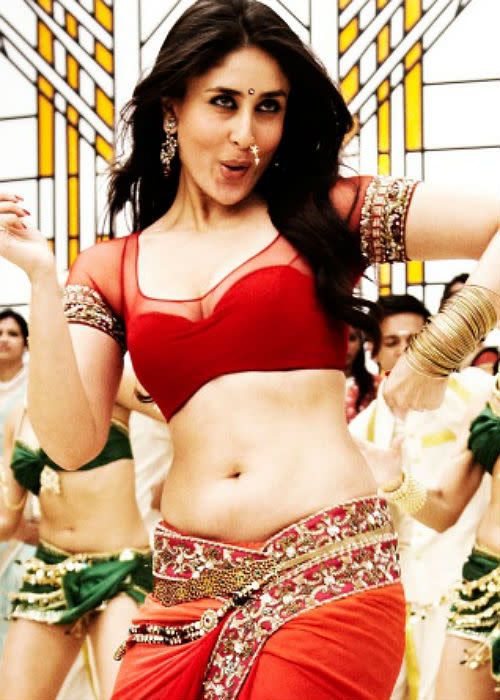 While Kareena undoubtedly did full justice to the red sari, bringing together all the ingredients of sexy, sensuous and sizzling hot, the others weren’t too bad in their red hot avatars on screen.