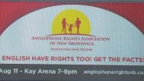 Moncton billboard promoting English rights causes controversy