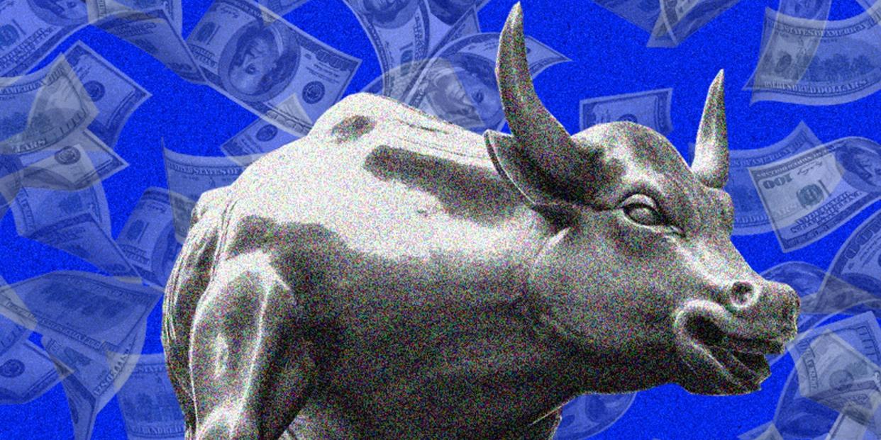 Market bull money stocks