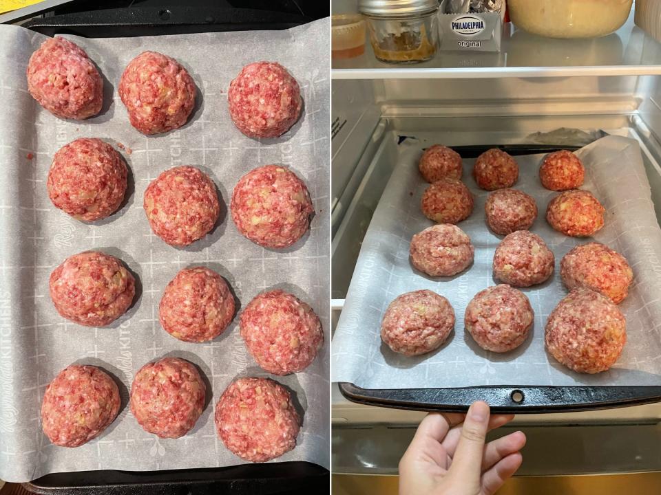 carbone meatballs
