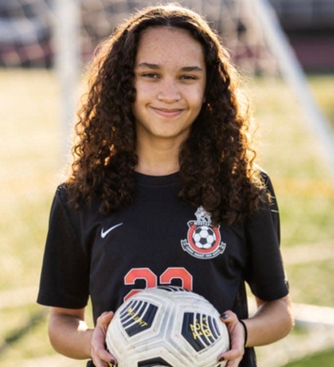 Caddo Magnet's Audrey Jordan is the overall MVP on the All-District II, Division I girls soccer team.