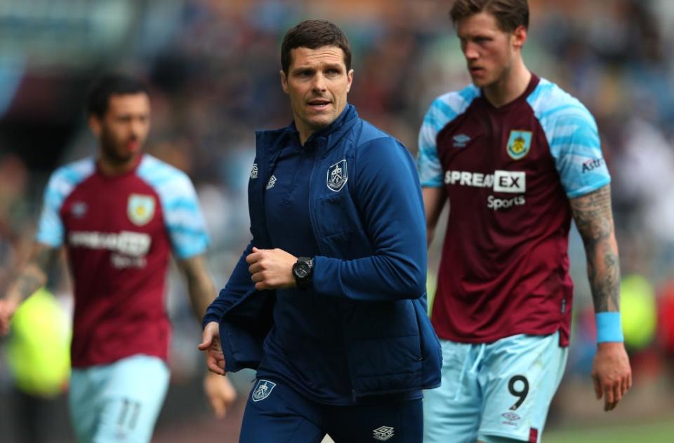 Mike Jackson has been charged with saving Burnley from relegation (Getty)