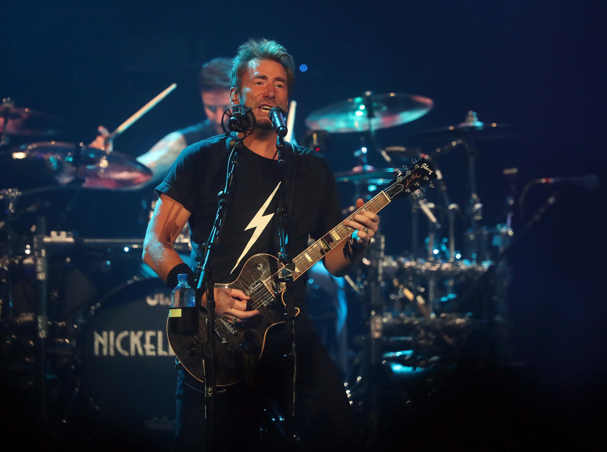 Chad Kroeger of Nickelback performs at Footprint Center on July 12, 2023 in Phoenix, Arizona. (Photo by John Medina/Getty Images)