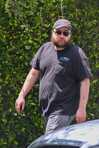 <p>mega</p> Angus T. Jones, April 2024