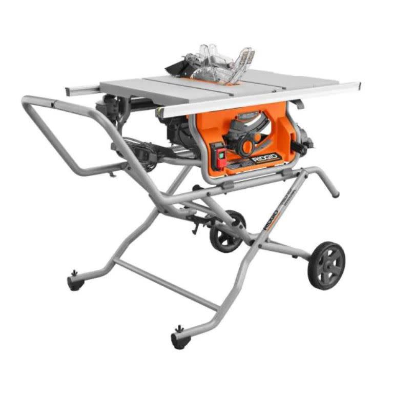 Ridgid 10" Pro Jobsite Table Saw with Stand