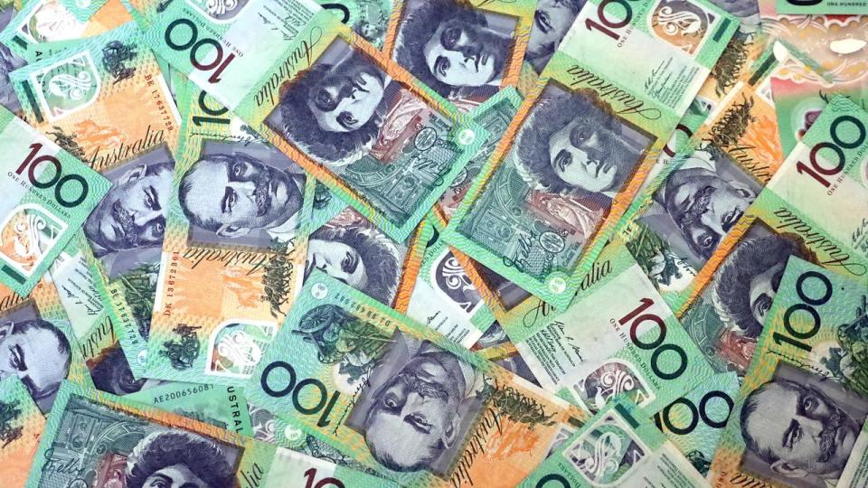 FEDERAL BUDGET 2024: AUSTRALIA - NewsWire Photos - General view editorial generic stock photo of Australian cash money currency. Picture: NCA NewsWire / Nicholas Eagar