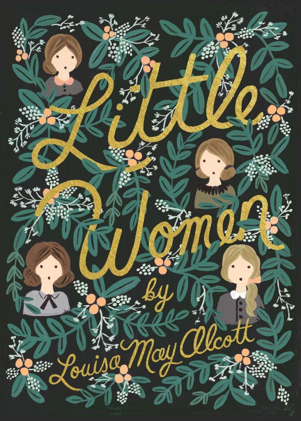 The cover of "Little Women" by Louisa May Alcott.