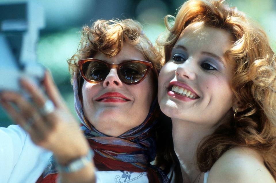 <h1 class="title">Susan Sarandon, <em>Thelma and Louise,</em> 1991</h1><cite class="credit">Photo: Metro-Goldwyn-Mayer/Getty Images</cite>