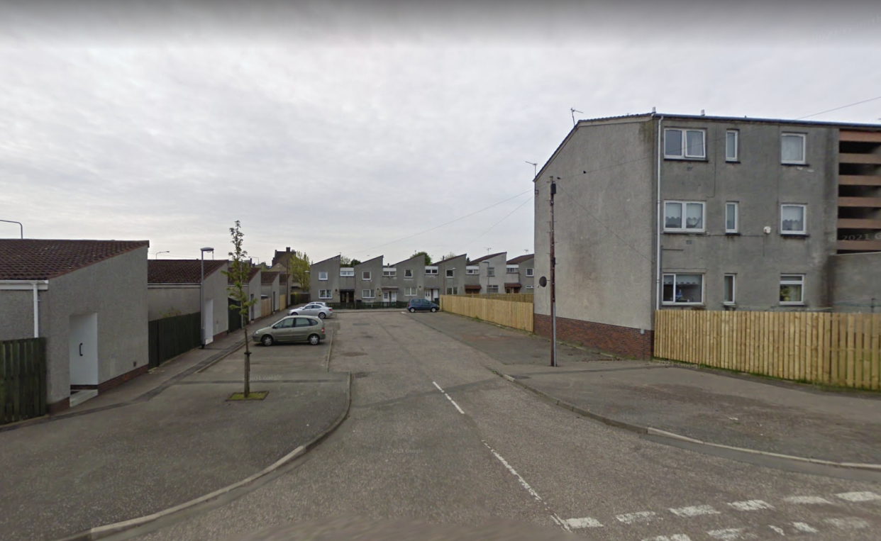 A 92-year-old man was robbed on Fergusson Road, Broxburn, in Scotland. (Google)