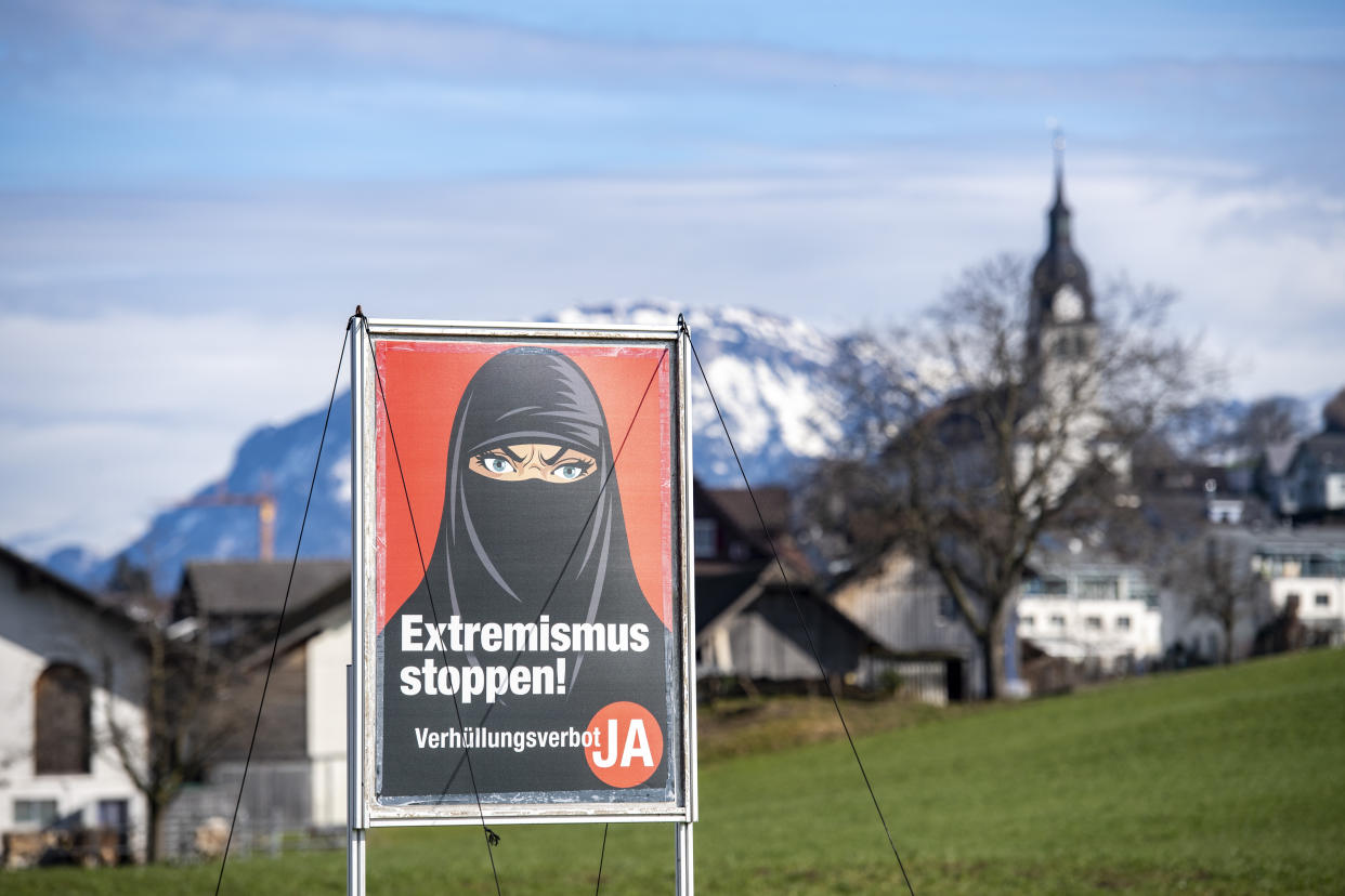 Swiss Agree To Outlaw Facial Coverings In Burqa Ban Vote