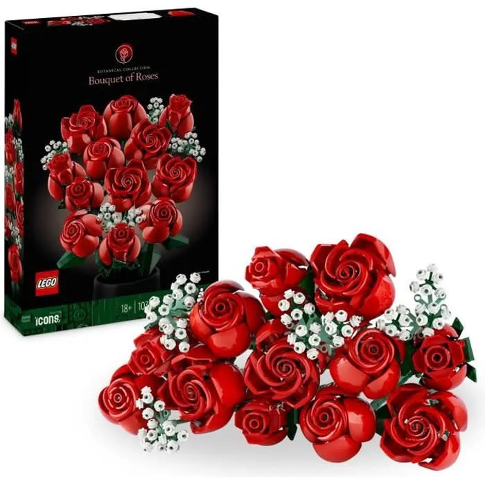 Le bouquet de roses (Lego)