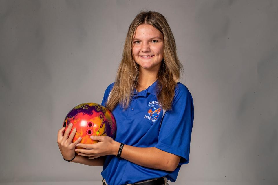 All County Bowler - Bartow High School - Hailey Reddick in Lakeland Fl.. Monday December 11,2023.
Ernst Peters/The Ledger