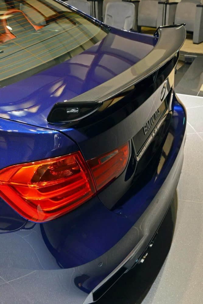 多了碳纖『小尾翼』！BMW F80 M3『Tanzanite Blue』Special Edition現身Abu Dhabi