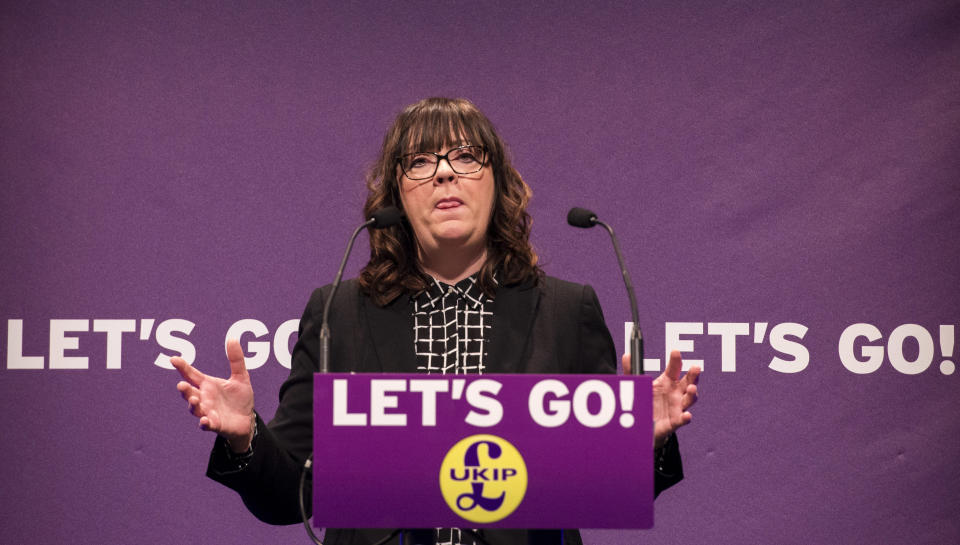 Louise Bours has become the 8th MEP to quit UKIP since 2014 (Getty)