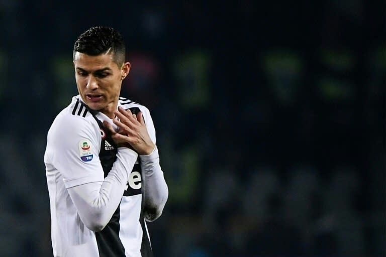 Juventus' Portuguese forward Cristiano Ronaldo has scored in his last six away games