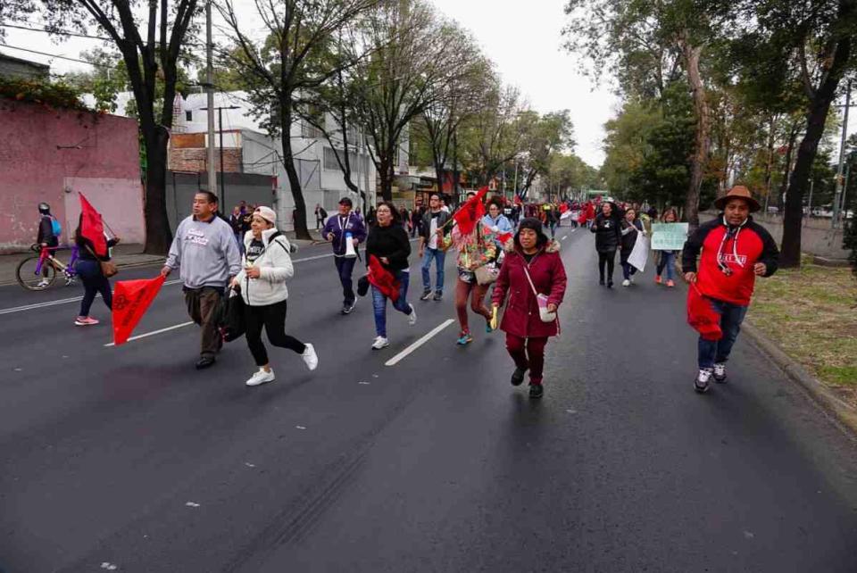 protesta colegio de bachilleres 