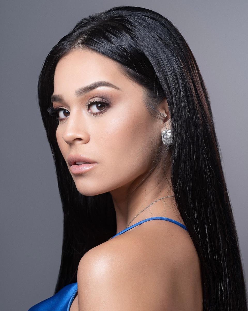 A headshot of Miss Nicaragua 2021.
