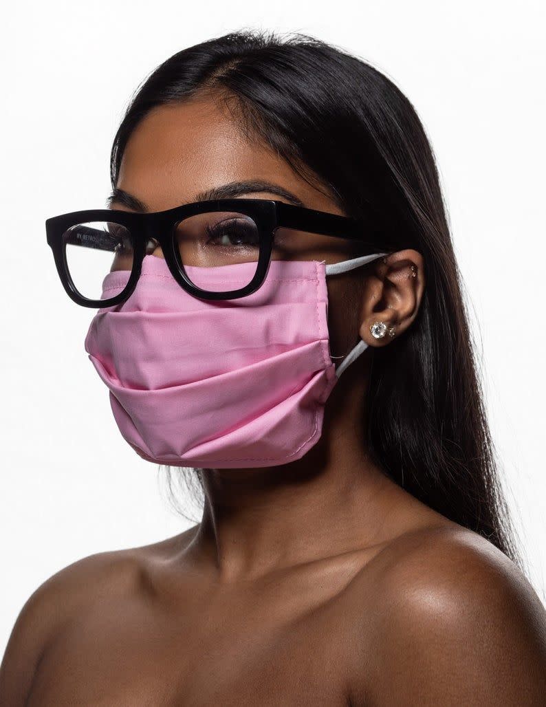 18) Face Mask for Glasses