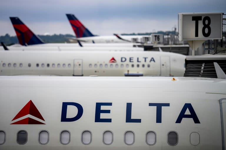 Delta Air Lines reported lower profits as growth in operating expenses outpaced that of revenues (Andrew Harnik)