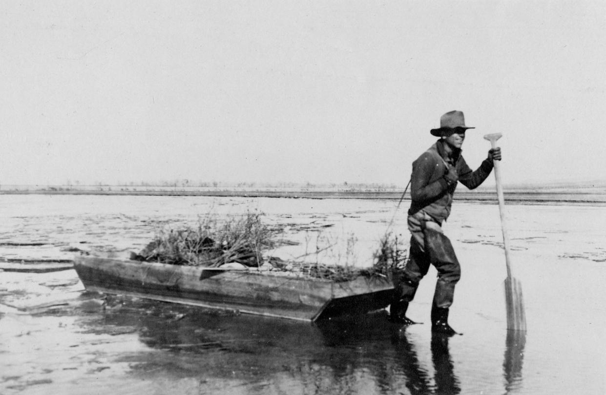 Aldo Leopold’s hunting experiences and firsthand observations in the outdoors helped shape his thoughts on land and conservation ethics.