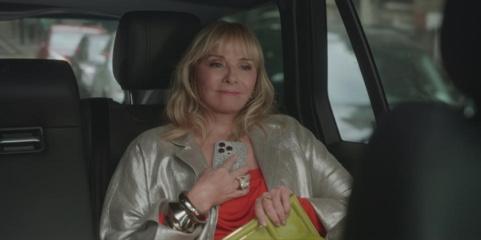 And Just Like That Kim Cattrall Samantha cameo Season 2 finale