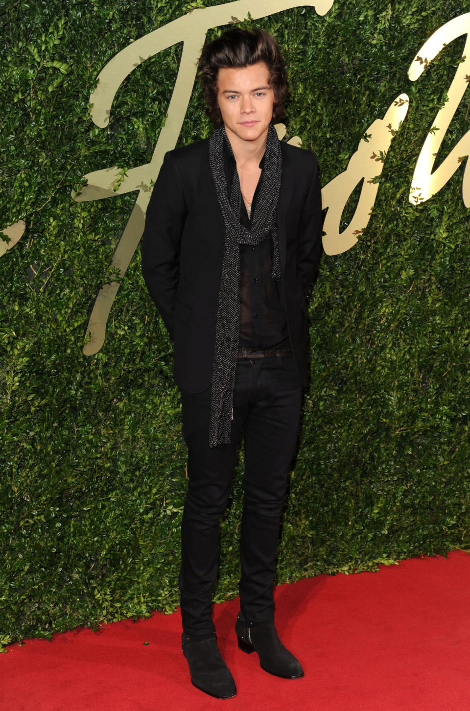 British Fashion Awards, December 2013