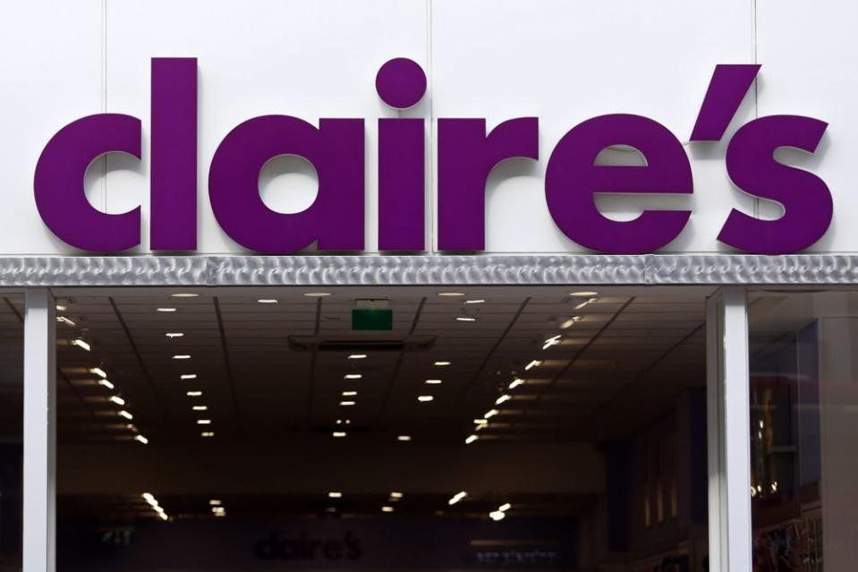 Claire's storefront | Chris Ratcliffe/Bloomberg via Getty Images