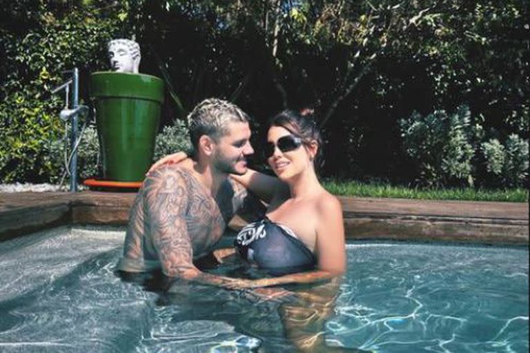 La foto de Wanda Nara y Mauro Icardi en su nuevo hogar