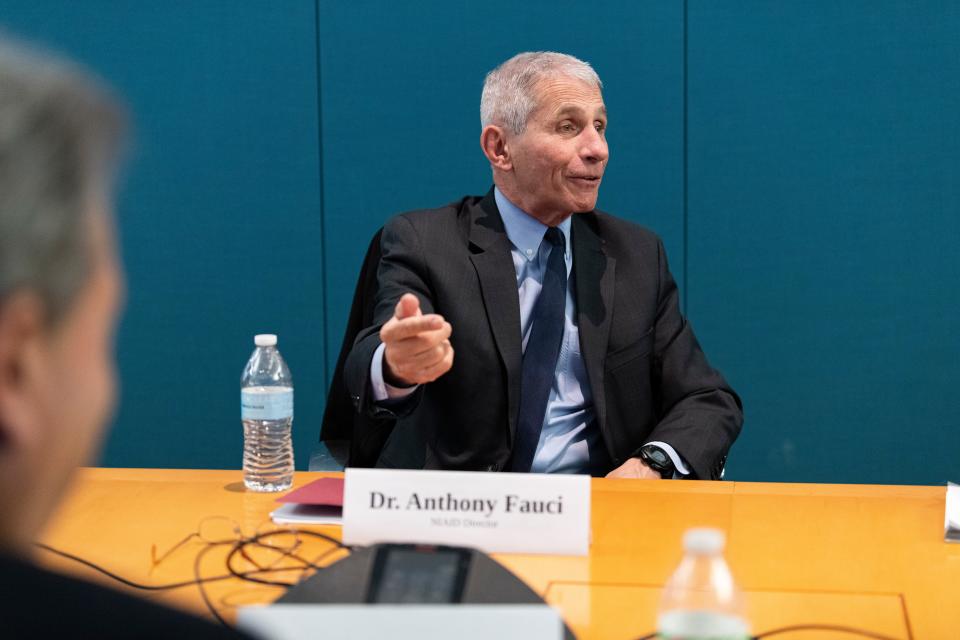 Anthony Fauci, director of the National Institute of Allergy and Infectious Diseases, says an effort to quarantine cruise passengers failed.