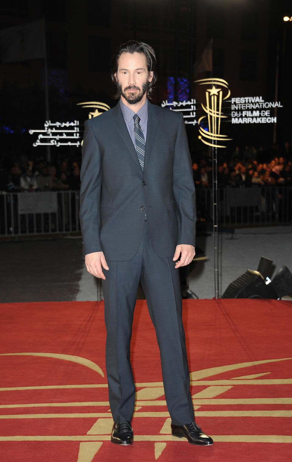 Keanu Reeves attends the tribute to James Caan  during the 10th Marrakech Film Festival on December 5, 2010 in Marrakech, Morocco. 