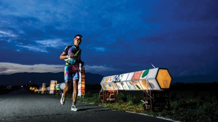 An athlete learns the difference between running a marathon and running a triathlon