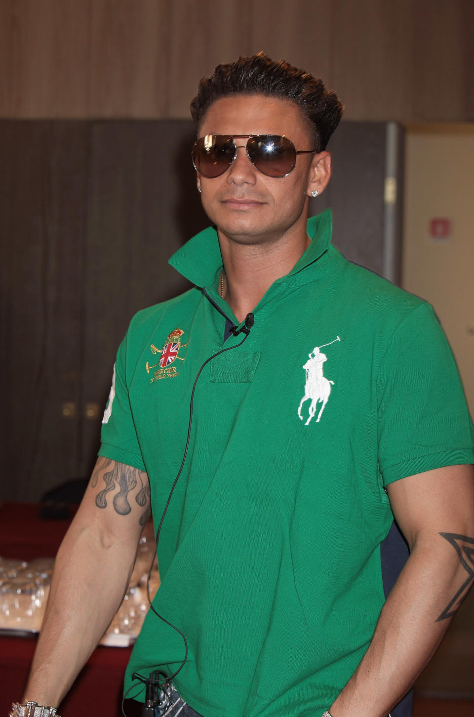 Jersey Shore Photocall In Florence