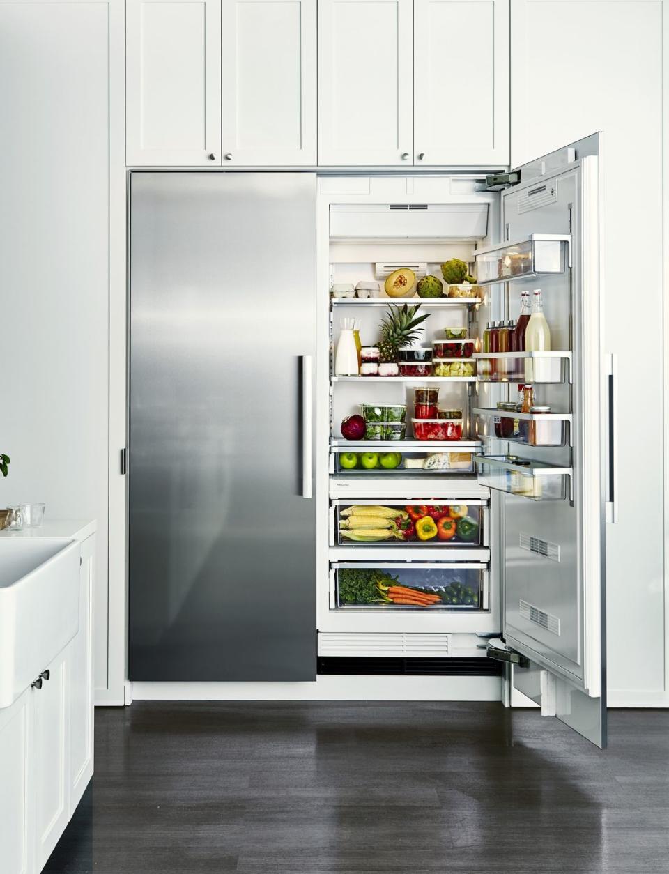 15) Deep-clean the fridge