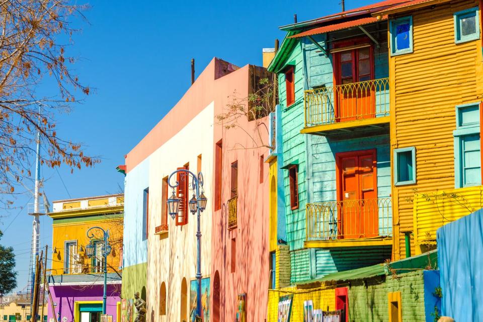 These colourful houses are postcard perfect (Shutterstock)