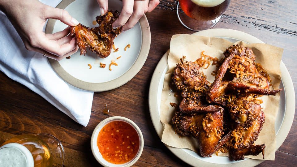 The highly-anticipated restaurant from this Best New Chef alum opens with a 20-foot hearth, Kostow’s favorite wings from around the country and more.