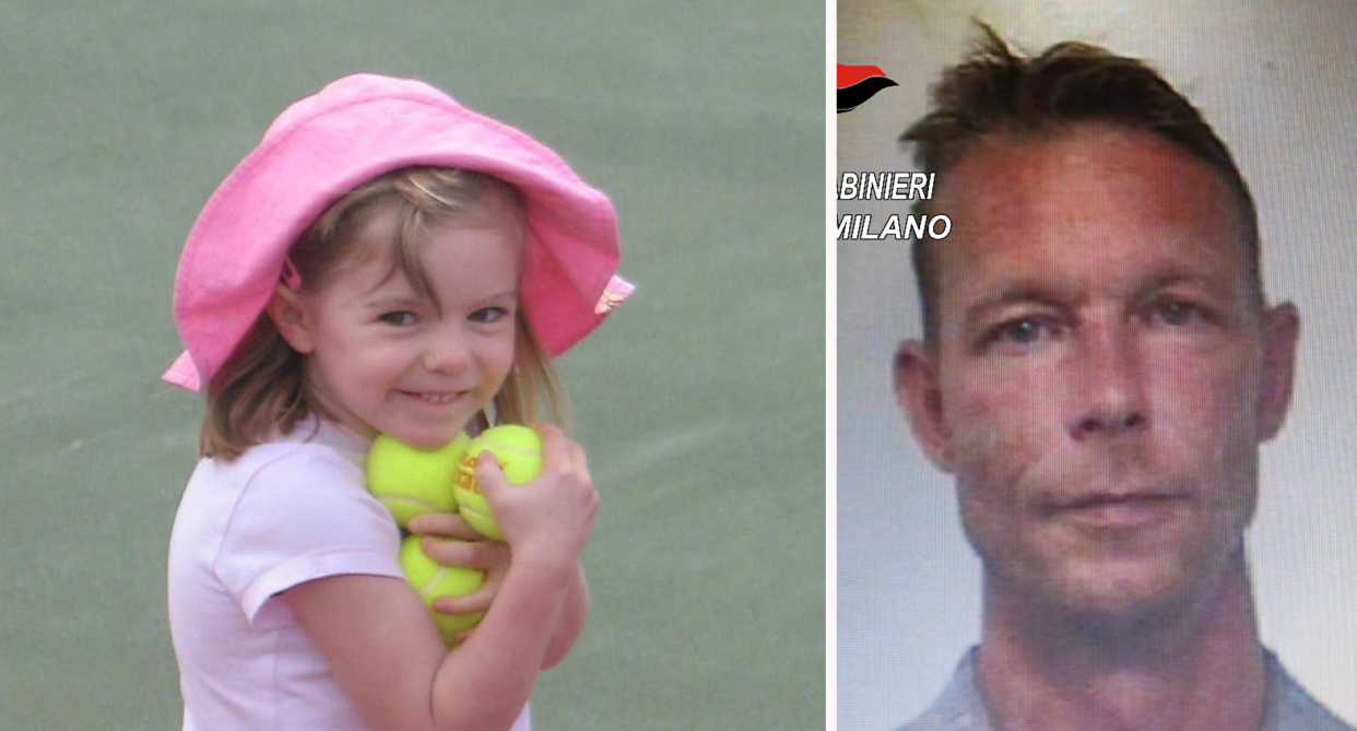  Christian B has been formally named as a suspect in the Madeleine McCann case. (PA/Getty) 